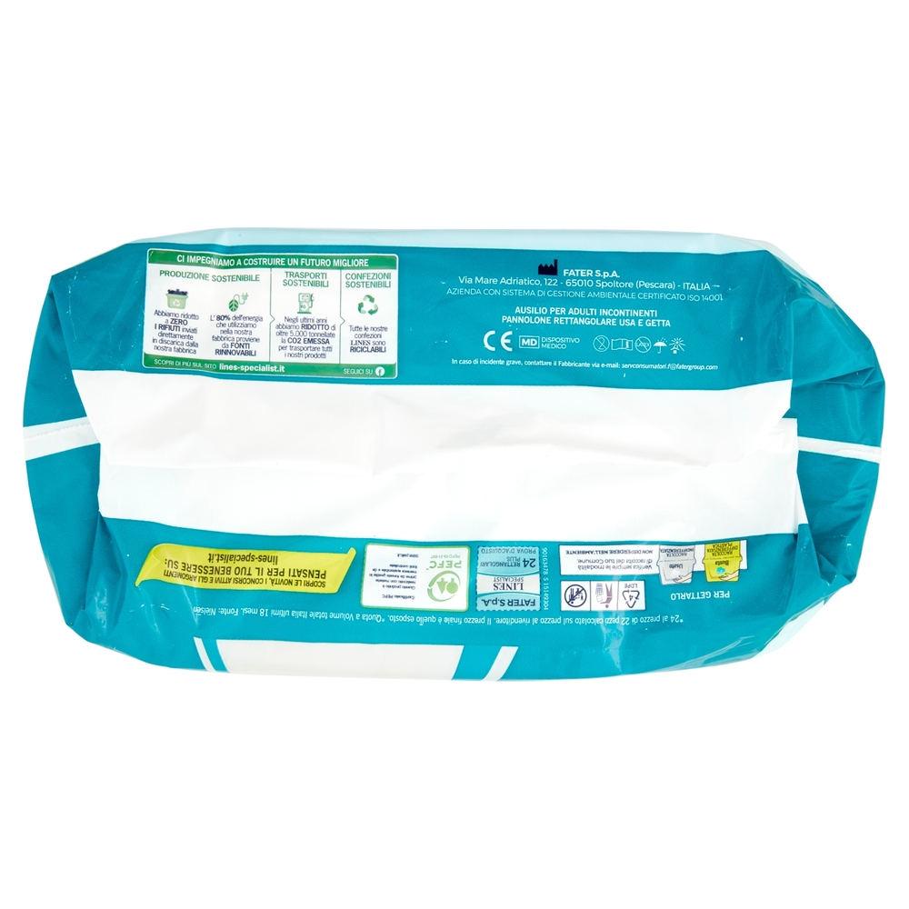 Lines Specialist Unisex Rettangolari Plus 22+2 pz